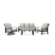 Martinique 4 Piece Seating Set