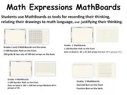 Math Expressions Mathboards Powerpoint