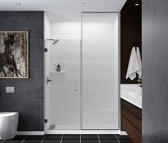 Hinged Shower Door Frameless Swing