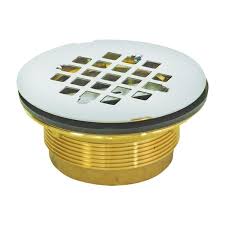 Brass Ips No Caulk Shower Drain 15306