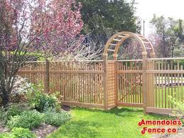 Custom Wood Fences Amendola S Fence Co