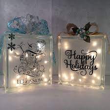 Lighted Glass Blocks Care Packages