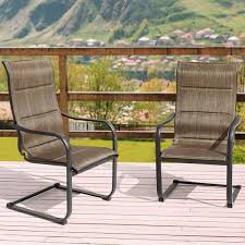 Padded Outdoor Dining Chair
