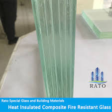 Heat Insulating Fire Resistant Glass