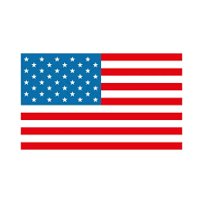 Usa Flag Icon Image Stock Vector By