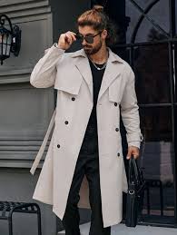 40 Best Trench Coat Men Outfits