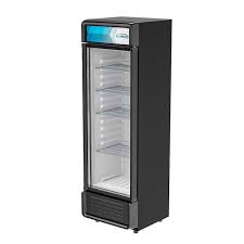 Koolmore 22 In W 9 Cu Ft Commercial 1 Glass Door Display Upright Beverage Refrigerator In Black
