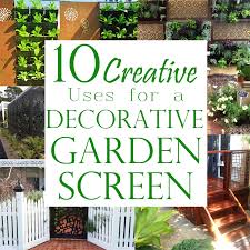 Decorative Garden Screen