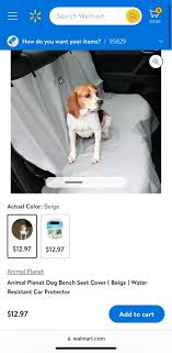 Animal Planet Dog Bench Style Back Seat