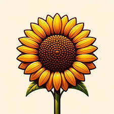 Icone Sunflower Ai Art Generator