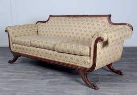 Duncan Phyfe Style Sofa Sold At Auction