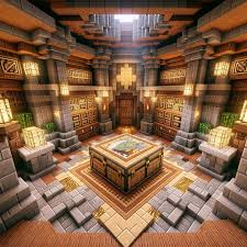 Stone And Wood Minecraft Treasure Room