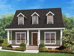 Small Country Home Plan Two Bedrooms