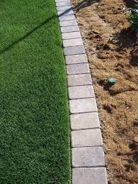 Photo Paver Mow Strip