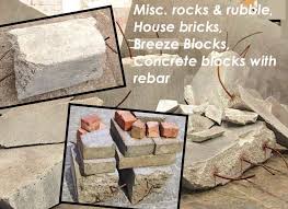 Polystyrene Concrete Props Fake