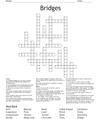 bridge project voary crossword
