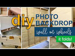 Diy Photo Backdrop Wall On Wheels It