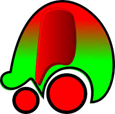 Red Green Car Icon Clip Art 117150