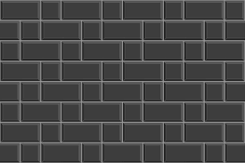 Black Tile Seamless Pattern Brick