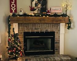 Custom Made Fireplace Mantel Hand Hewn