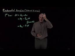 Fundamental Equation Internal Energy