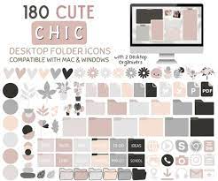 Desktop Aesthetic Chic Mac Folder Icon