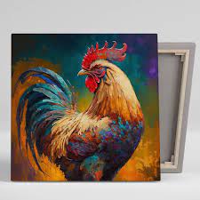 Rooster Wall Art Canvas Or Poster Wall