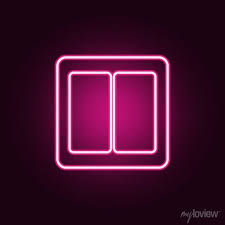 Neon Style Icons Simple