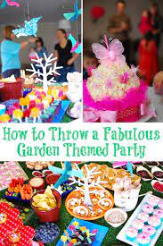 Fabulous Garden Themed Birthday Party