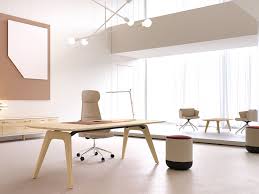 Sy Oak Wood Veneer Executive Desk
