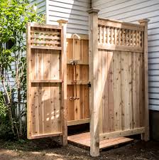 Building An Outdoor Shower The New