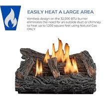 Vent Free Natural Gas Fireplace Log