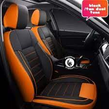 Black And Orange Car Seat Covers