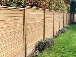 T G Effect Treated Fence Panel