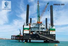 monohull jack up barges for charter