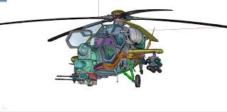 my aw 129d mangusta project with rhino