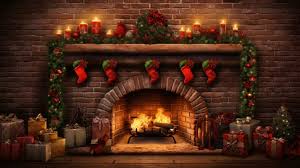 Cozy Fireplace Mantel