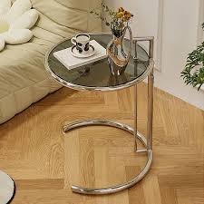 Round Table Glass Stainless Steel