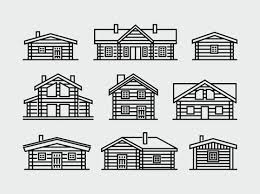 Log Cabin Drawing Images Browse 18