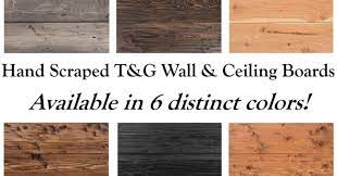 Reclaimed Wood Tongue And Groove Wall
