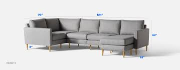 5 Seat Corner Sectional With Chaise
