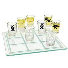 Tic Tac Toe Drinking Game Dad