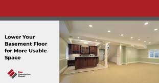 Basement Floor For More Usable Space