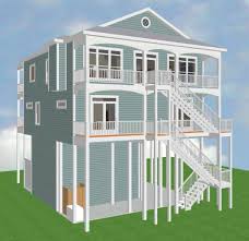 Addley Beach Coastal House Plans From
