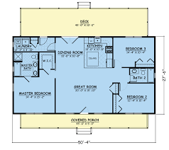 Country Ranch House Plan With