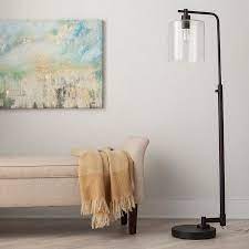 Hudson Industrial Floor Lamp Ebony