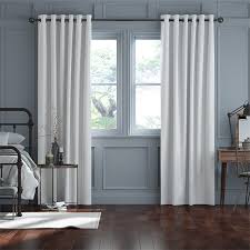 White Blackout Curtains By Tuiss