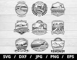 Farm Village Logo Sets Collection