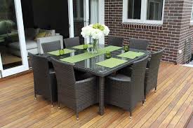 Wicker Dining Setting Furniture