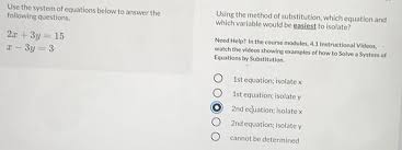 Answered Use The System Of Equations